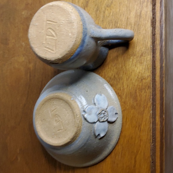 Rustic Ceramic Vase and Pitcher Set - Picture 8 of 8